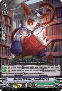 History Scholar, Bushboeckh - D-VS04: V Clan Collection Vol.4 - Cardfight Vanguard card