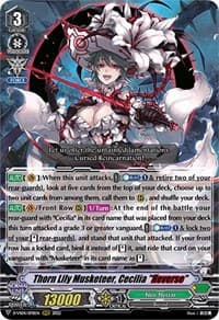 Thorn Lily Musketeer, Cecilia "Reverse" - D-VS04: V Clan Collection Vol.4 - Cardfight Vanguard card