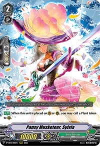Pansy Musketeer, Sylvia - D-VS04: V Clan Collection Vol.4 - Cardfight Vanguard card