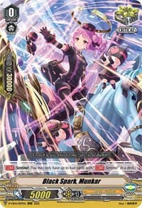 Black Spark, Munkar - D-VS04: V Clan Collection Vol.4 - Cardfight Vanguard card