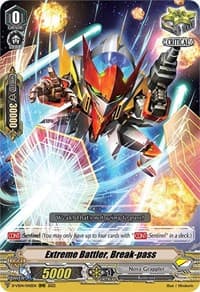 Extreme Battler, Break-pass - D-VS04: V Clan Collection Vol.4 - Cardfight Vanguard card