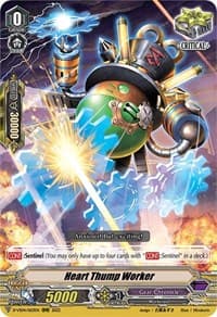 Heart Thump Worker - D-VS04: V Clan Collection Vol.4 - Cardfight Vanguard card