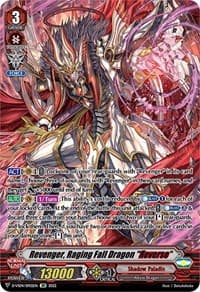 Revenger, Raging Fall Dragon "Reverse" (SP) - D-VS04: V Clan Collection Vol.4 - Cardfight Vanguard card