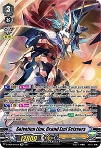 Salvation Lion, Grand Ezel Scissors (SP) - D-VS04: V Clan Collection Vol.4 - Cardfight Vanguard card