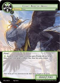 Giant Bird of Ma'at - Game of Gods: Reloaded - Force of Will card