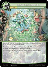 Shiva's Encouragement - Game of Gods: Reloaded - Force of Will card