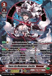 Thorn Lily Musketeer, Cecilia "Reverse" (SP) - D-VS04: V Clan Collection Vol.4 - Cardfight Vanguard card