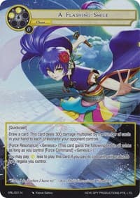 A Flashing Smile (Full Art) - Game of Gods: Reloaded - Force of Will card