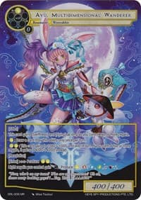 Ayu, Multidimensional Wanderer (Full Art) - Game of Gods: Reloaded - Force of Will card