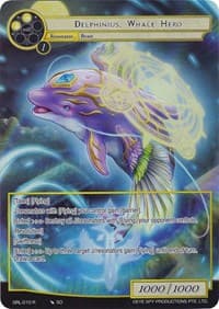 Delphinius, Whale Hero (Full Art) - Game of Gods: Reloaded - Force of Will card