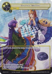 Strategy Meeting (Full Art) - Game of Gods: Reloaded - Force of Will card