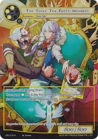 The Three Tea Party Members (Full Art) - Game of Gods: Reloaded - Force of Will card