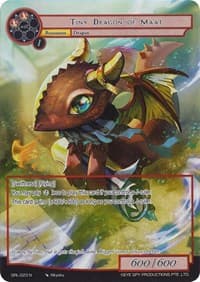 Tiny Dragon of Ma'at (Full Art) - Game of Gods: Reloaded - Force of Will card