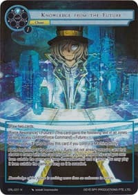 Knowledge from the Future (Full Art) - Game of Gods: Reloaded - Force of Will card