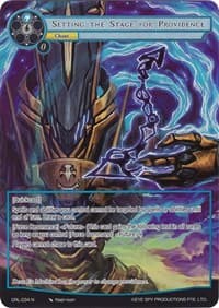 Setting the Stage for Providence (Full Art) - Game of Gods: Reloaded - Force of Will card