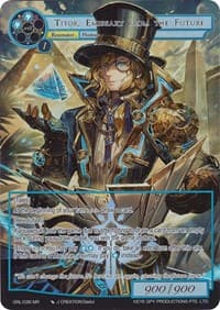 Titor, Emissary from the Future (Full Art) - Game of Gods: Reloaded - Force of Will card