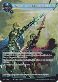 Unity of the Machine Knights (Full Art) - Game of Gods: Reloaded - Force of Will card