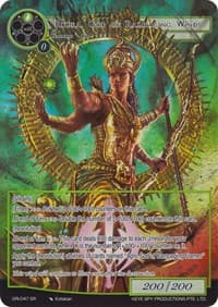 Rudra, God of Rampaging Winds (Full Art) - Game of Gods: Reloaded - Force of Will card