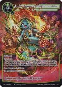 Shiva Enters the Game of Gods (Full Art) - Game of Gods: Reloaded - Force of Will card