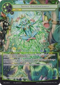 Shiva's Encouragement (Full Art) - Game of Gods: Reloaded - Force of Will card