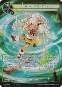 Shiva's Wind Aura (Full Art) - Game of Gods: Reloaded - Force of Will card
