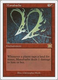 Manabarbs - Classic Sixth Edition - Magic: The Gathering card