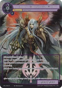 Lucifer, Defeated One-Wing (Full Art) - Game of Gods: Reloaded - Force of Will card
