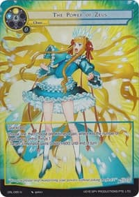The Power of Zeus (Full Art) - Game of Gods: Reloaded - Force of Will card