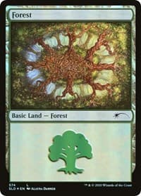 Forest (574) - Secret Lair Drop Series - Magic: The Gathering card