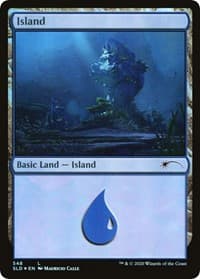 Island (548) - Secret Lair Drop Series - Magic: The Gathering card