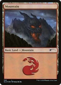 Mountain (565) - Secret Lair Drop Series - Magic: The Gathering card