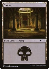 Swamp (559) - Secret Lair Drop Series - Magic: The Gathering card