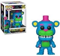 Five Nights at Freddy's: Blacklight Freddy - Pop! Vinyl - Funko card