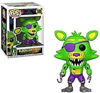 Five Nights at Freddy's: Blacklight Foxy - Pop! Vinyl - Funko card