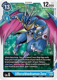 UlforceVeedramon Zero - Digimon Promotion Cards - Digimon Card Game card