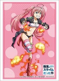 Bushiroad Sleeve Collection HG Vol.3098: That Time I Got Reincarnated as a Slime - Milim Nava (75-Pack) - Bushiroad Card Sleeves - Card Sleeves card