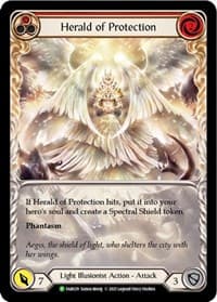 Herald of Protection (Red) - FAB029 - Flesh and Blood: Promo Cards - Flesh and Blood TCG card