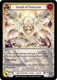 Herald of Protection (Yellow) - FAB030 - Flesh and Blood: Promo Cards - Flesh and Blood TCG card