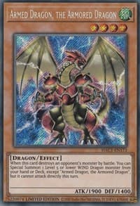 Armed Dragon, the Armored Dragon - Hidden Arsenal: Chapter 1 - YuGiOh card