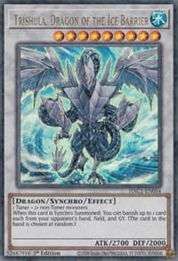 Trishula, Dragon of the Ice Barrier (Duel Terminal) - Hidden Arsenal: Chapter 1 - YuGiOh card