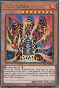 Lava Golem (Duel Terminal) - Hidden Arsenal: Chapter 1 - YuGiOh card