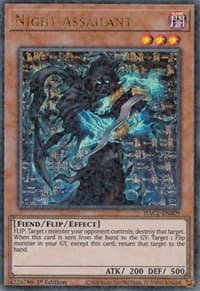 Night Assailant (Duel Terminal) - Hidden Arsenal: Chapter 1 - YuGiOh card