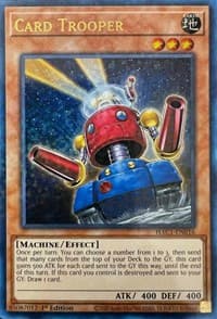 Card Trooper (Duel Terminal) - Hidden Arsenal: Chapter 1 - YuGiOh card