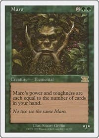 Maro - Classic Sixth Edition - Magic: The Gathering card