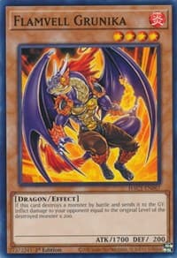 Flamvell Grunika - Hidden Arsenal: Chapter 1 - YuGiOh card