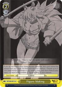 Figure Making (C) - Mushoku Tensei: Jobless Reincarnation - Weiss Schwarz card