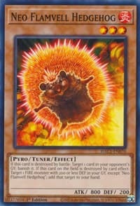 Neo Flamvell Hedgehog - Hidden Arsenal: Chapter 1 - YuGiOh card