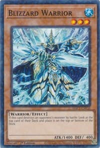 Blizzard Warrior (Duel Terminal) - Hidden Arsenal: Chapter 1 - YuGiOh card