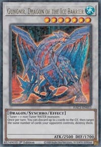 Gungnir, Dragon of the Ice Barrier (Duel Terminal) - Hidden Arsenal: Chapter 1 - YuGiOh card