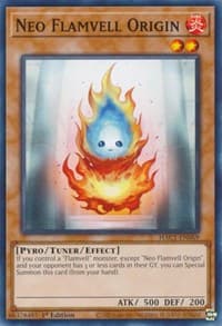 Neo Flamvell Origin - Hidden Arsenal: Chapter 1 - YuGiOh card